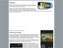 Tablet Screenshot of gameboid.com